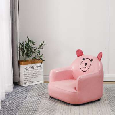 Children Sofa, Kids Couch Armrest Chair, Upholstered Living Room Furniture