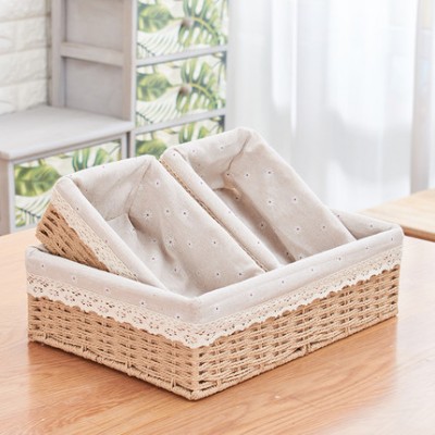 dining table storage baskets small