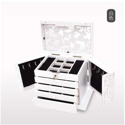 Hot selling luxury large jewellery rings earrings jewelry packing box