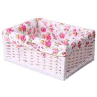 Custom Cheap Wholesale Factory Handmade Woven Willow home organizer natural woven storage basket